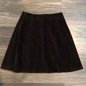 Corduroy skirt
